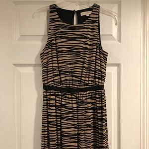 Animal print dress